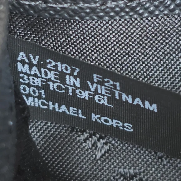 Michael Kors Jet Set Bifold Medium Black Wallet - Picture 4 of 7